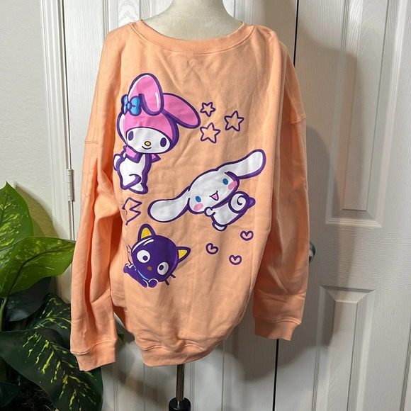 Hello Kitty & Friends Kindness Matters Graphic Sweatshirt Size 1X,2X,3X - Picture 8 of 13